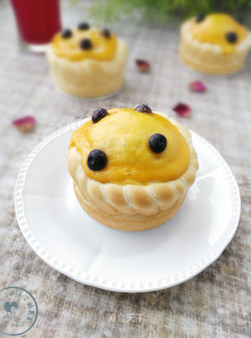 #aca烤明星大赛#~pumpkin Pudding Bread recipe
