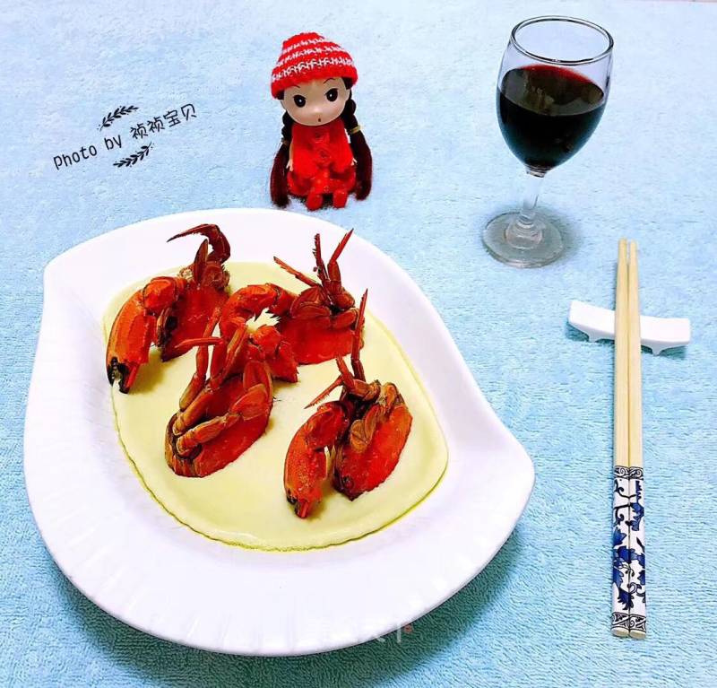 #快手懒人饭#crab Steamed Custard recipe