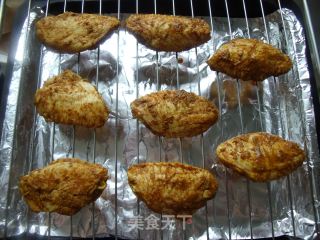 A New Way to Eat Chicken Wings---curry and Grilled Wings with Rice recipe