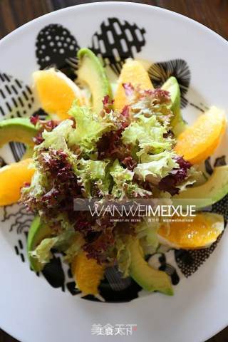 Avocado Sweet Orange Salad recipe