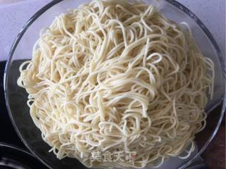 Cold Dry Noodles with Sauce recipe