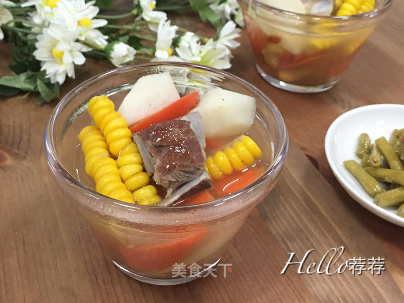 Nourishing Eyesight-chinese Yam and Wolfberry Ribs Soup recipe