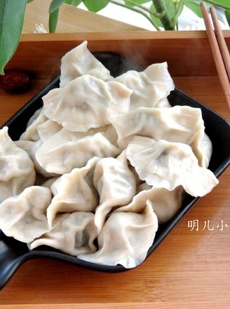 Lamb and Dandelion Dumplings recipe