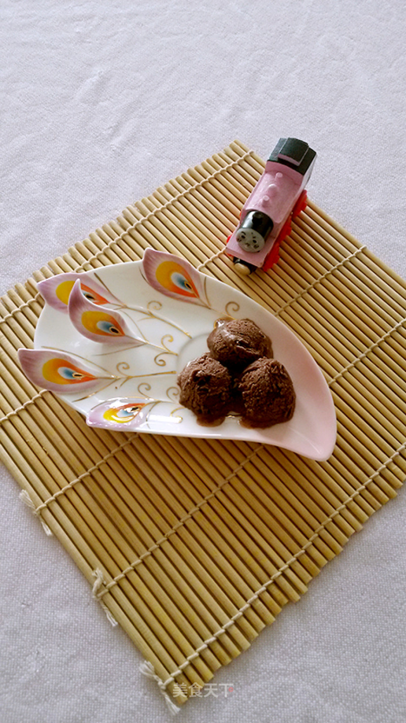 Chocolate Ice Cream (milk Powder Version) recipe