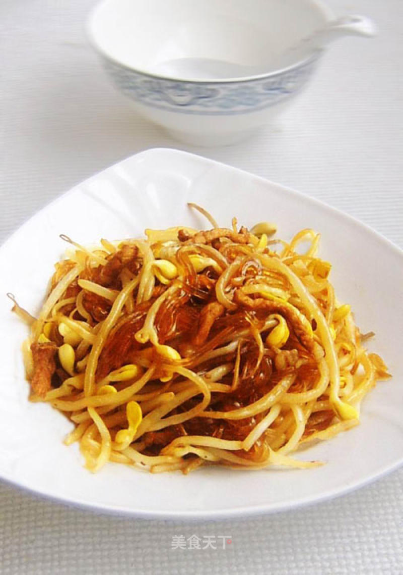 Fried Bean Sprouts with Crystal Powder recipe