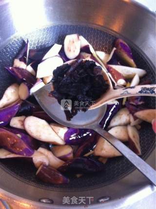 Eggplant with Matsutake recipe