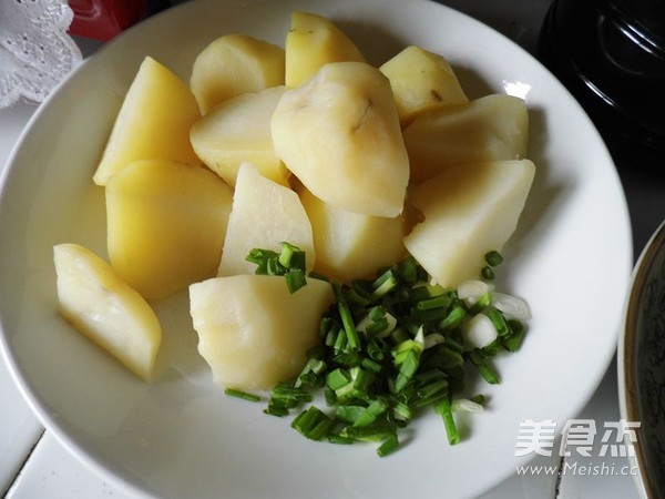 Cumin Spicy Mashed Potatoes recipe