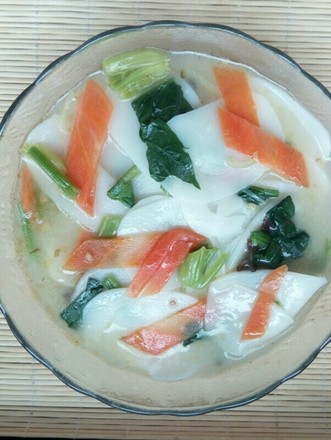 Rice Cake Mixed Vegetable Soup recipe