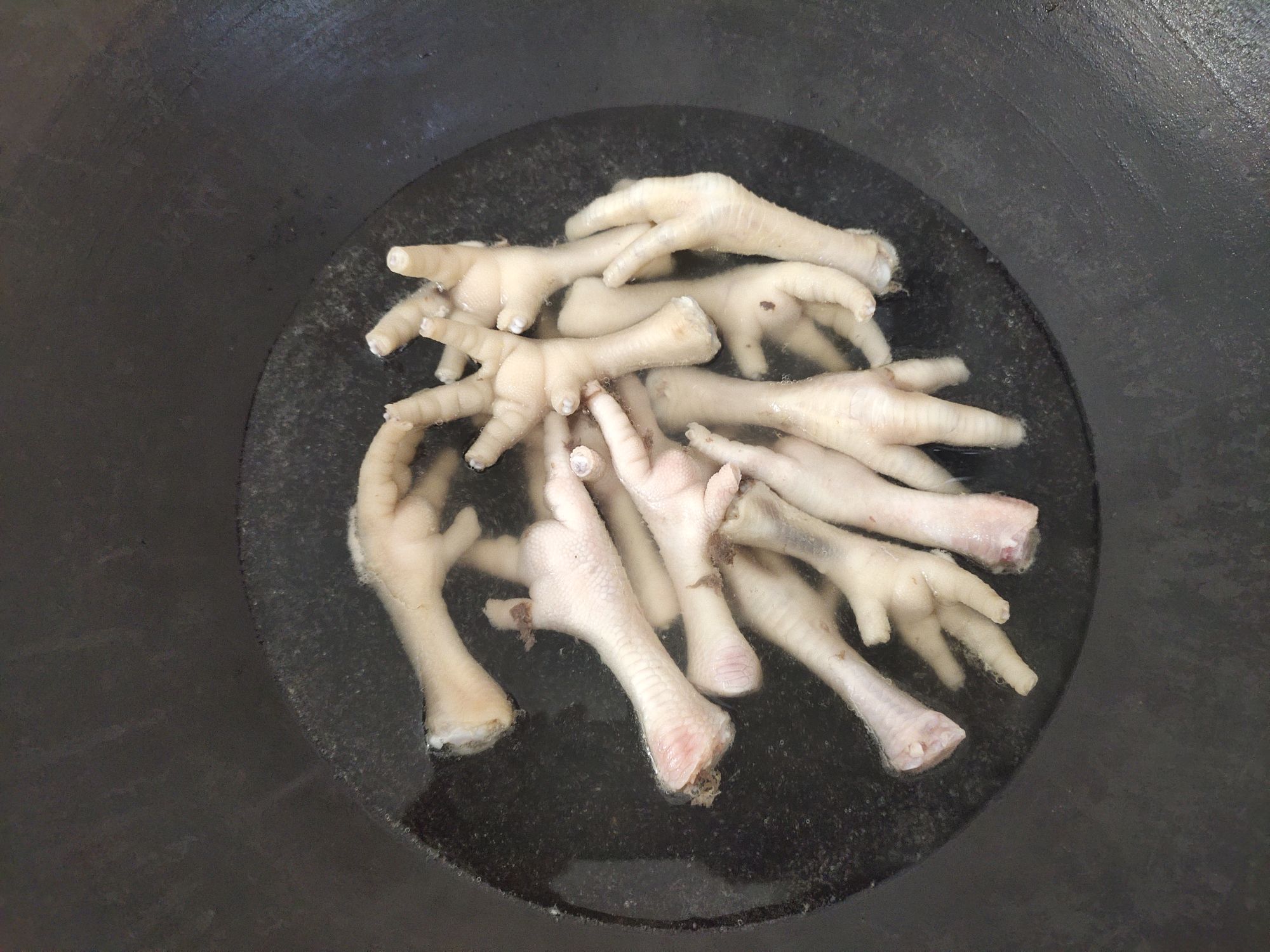 Medicated Angelica Chicken Feet Peanut Soup recipe