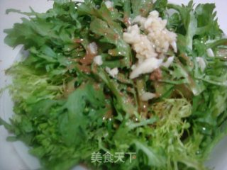 Sesame Sauce Bitter Chrysanthemum recipe