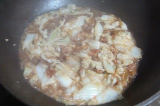 Chinese Cabbage Pork Belly Stewed Vermicelli recipe