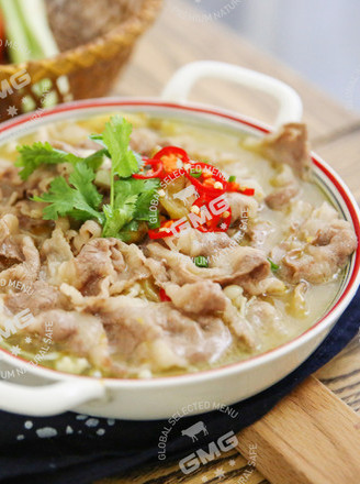 Sour Soup with Beef