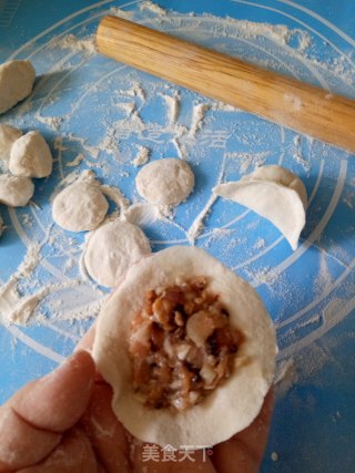 Binghua Fried Dumplings (mushroom and Pork Stuffing) recipe