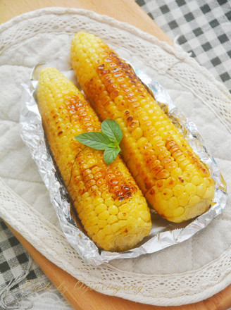 Grilled Corn with Milk and Honey recipe
