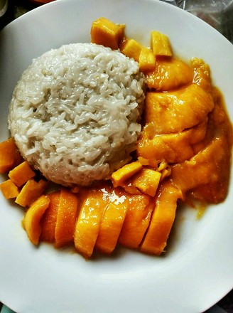 Mango Coconut Milk Glutinous Rice recipe
