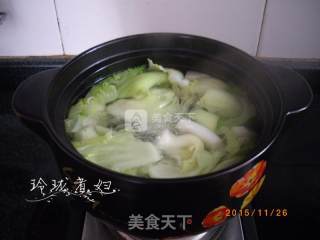 Cored Mustard Meatball Soup recipe
