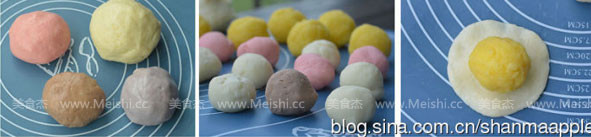 Snowy Mooncake recipe