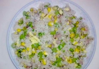 Green Bean Fried Rice recipe