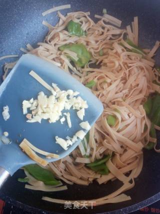 Dried Tofu with Hot Peppers recipe