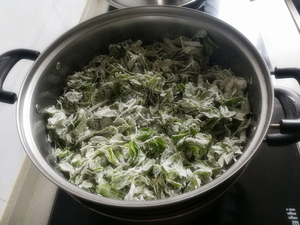 Steamed Elm Leaves recipe