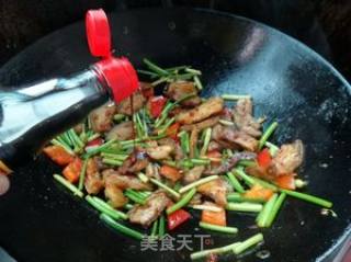 Twice Cooked Pork with Leek recipe