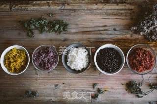 Five-color Glutinous Rice recipe