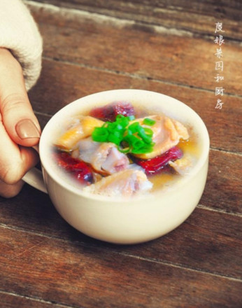 Red Date Longan Chicken Wing Soup recipe