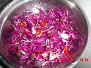 Purple Cabbage Salad recipe