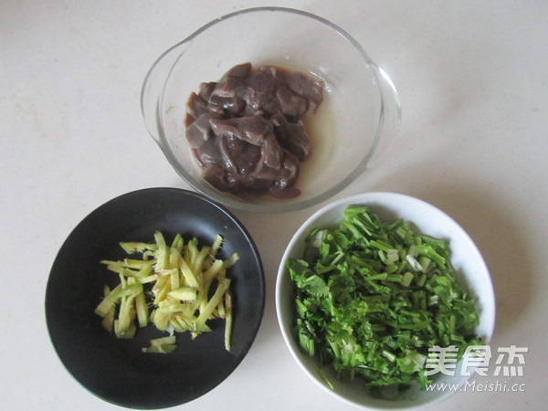 [supor] Cilantro Pork Liver Yin Rice Congee recipe