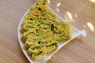 Super Fragrant Breakfast Pancakes-scallion Ham and Egg Pancakes recipe
