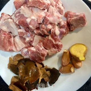 Baked Pork Ribs with Tangerine Peel recipe