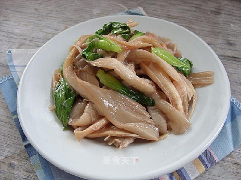 Alternative Way to Eat ------ Fermented Bean Curd and Oyster Mushroom