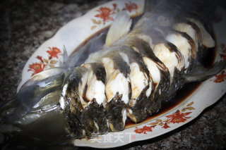 Steamed Fish with Scallion Oil recipe