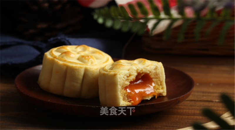 New Mid-autumn Festival ~ Custard Liuxin Mooncake recipe