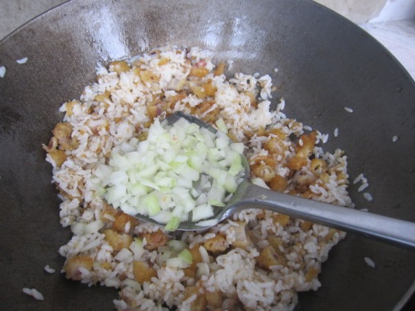 Fried Rice with Dried Squid recipe