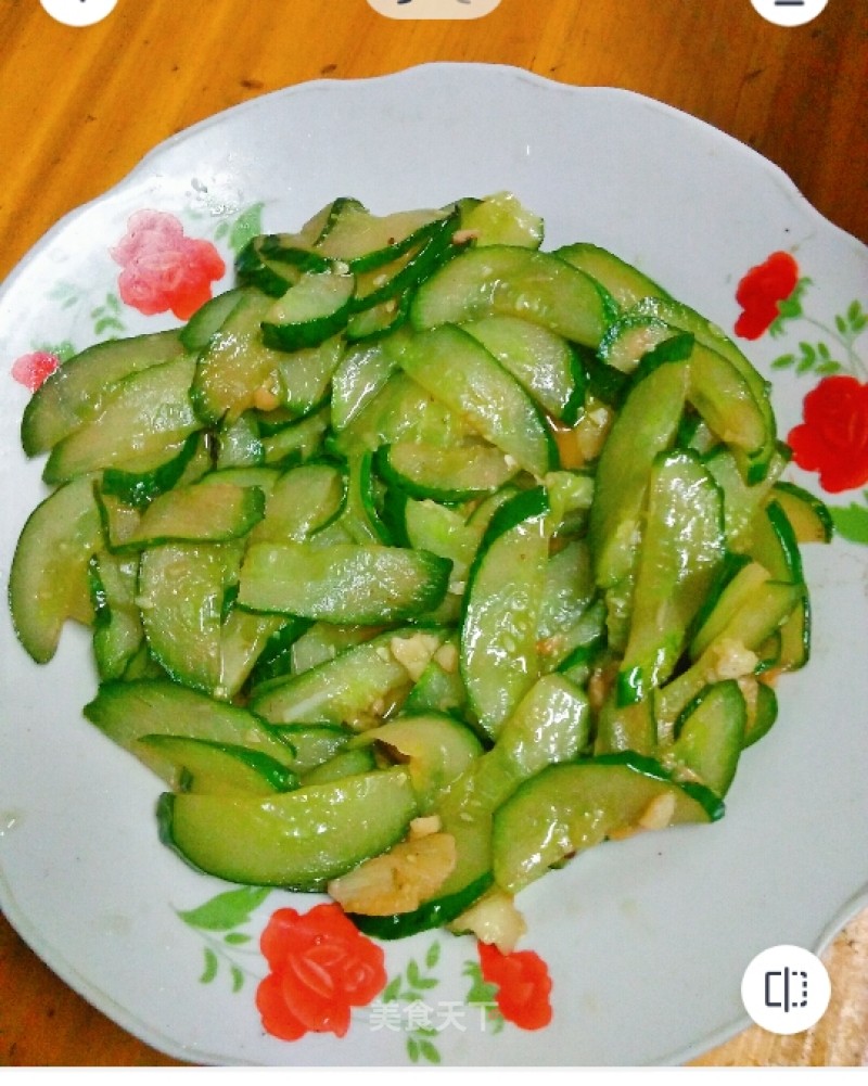 Garlic Cucumber recipe