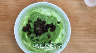 Matcha Red Honey Bean Mochi (easy Microwave Version) recipe