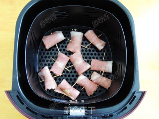 Bacon and King Pleurotus Roll recipe