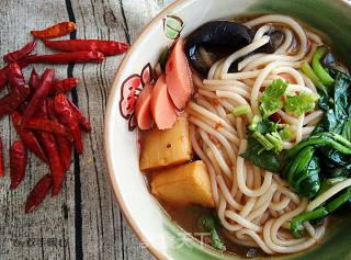 Spicy Rice Noodles recipe