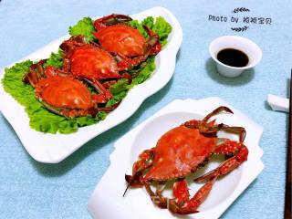 Steamed Flying Crab recipe