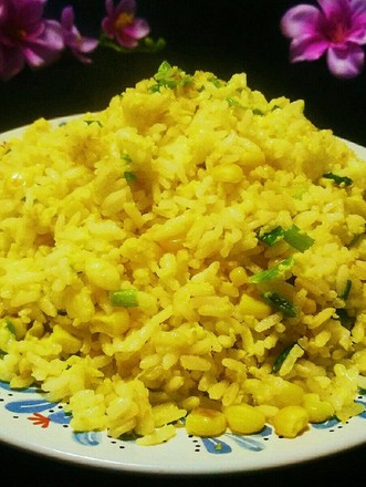 Golden Egg Fried Rice recipe