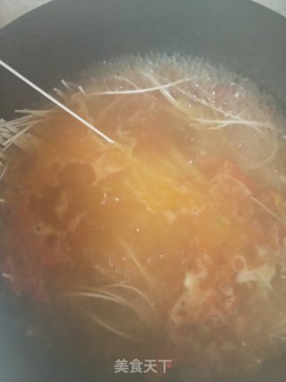 Tomato and Mustard Noodle Soup recipe