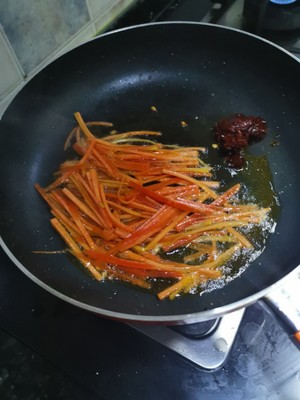 Super Rice with Fish-flavored Pork Shreds (not Spicy Version) recipe