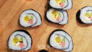 Japanese Style Simple Sushi Rolls recipe