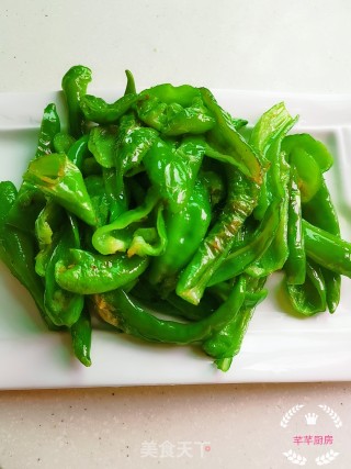 Braised Green Peppers in Oil recipe