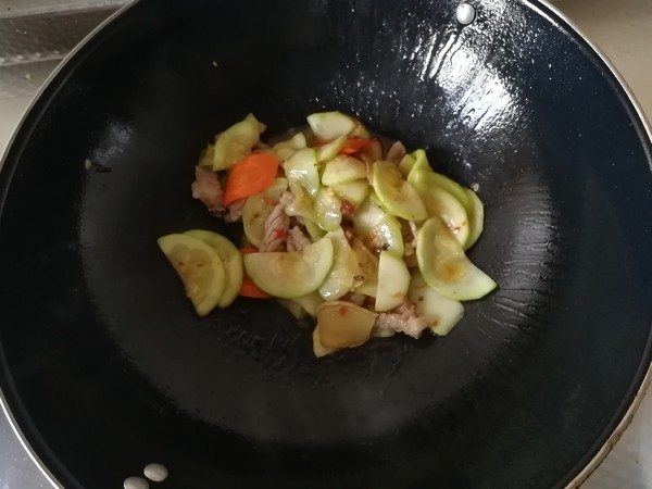 Stir-fried Zucchini with Xo Sauce recipe