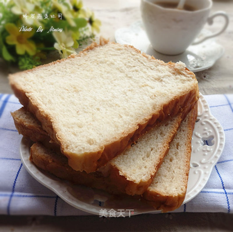 Honey Oatmeal Toast recipe