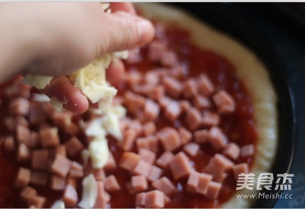 Ham Pizza recipe