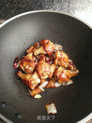 Braised Chicken Wings Root Potatoes recipe