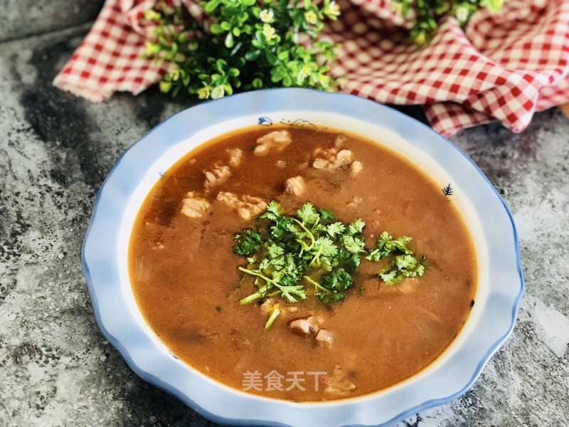 Beef Persimmon Soup recipe